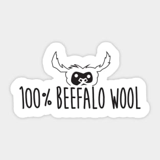 Don't Starve Together Beefalo Wool Sticker